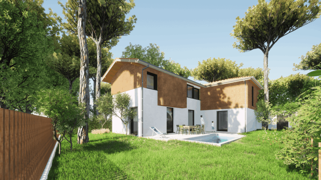 Magnifique terrain viabilisé de 650 m2 à Capbreton